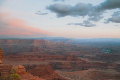 Vast Canyon at Dusk
